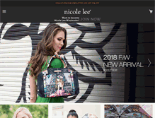 Tablet Screenshot of nicoleleeonline.com